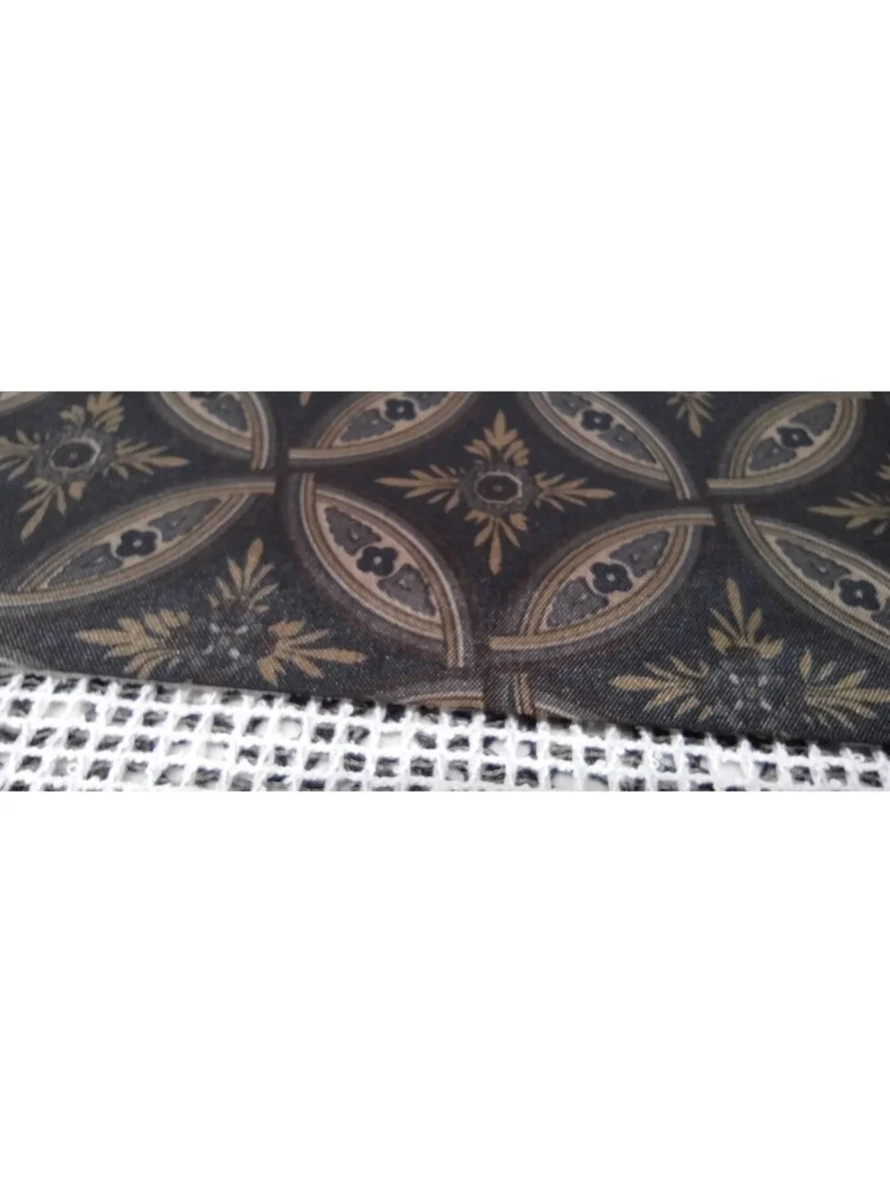 Vintage 80s 90s Long Scarf Stole Goth Oblong Renaissance Medieval Dark Colors